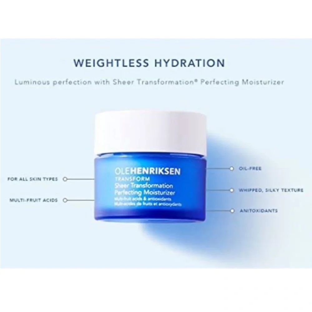 OLE HENRIKSEN Sheer Transformation Moisturizer Travel Size 0.25oz NWOB